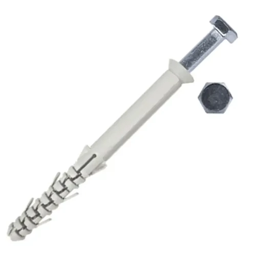 Rögzítő dübel 12x200mm + állványcsavar 8x205mm
