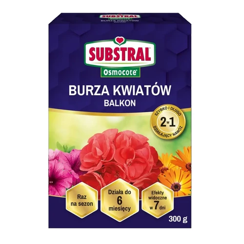 Substral Osmocote műtrágya Virágzó növényekhez 300 g