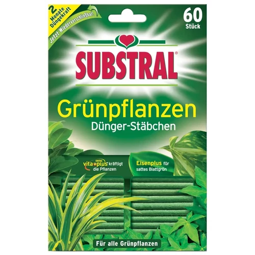 Substral Zöld táprudacskák zöldnövények számára 60 db