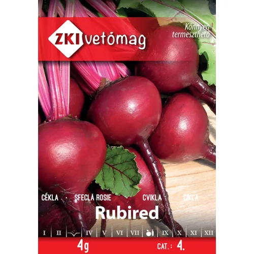 ZKI Cékla (Rubired) Vetőmag 4g