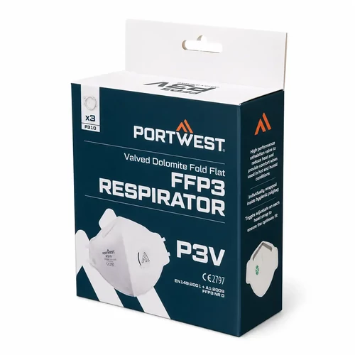 Portwest P310 FFP3 szelepes pormaszk (3db)