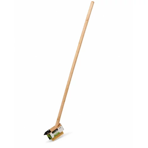 ProGarden térkő gyommentesítő kefe 127cm fa nyéllel