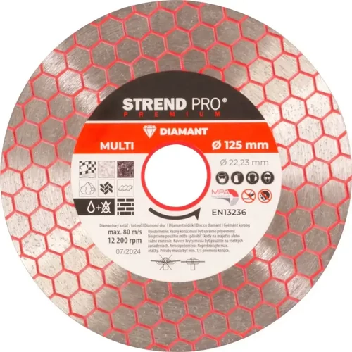 Strend Pro Premium folyamatos gyémánttárcsa 125mm