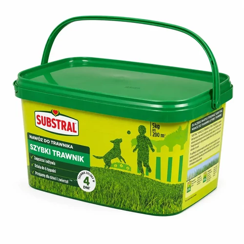 Substral Max Green gyors hatású gyeptrágya (200m2) 5kg 