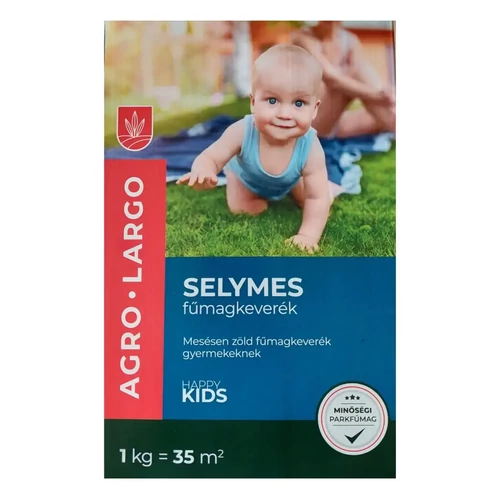 Agro-Largo Happy Kids selymes pázsit fűmag keverék 1kg