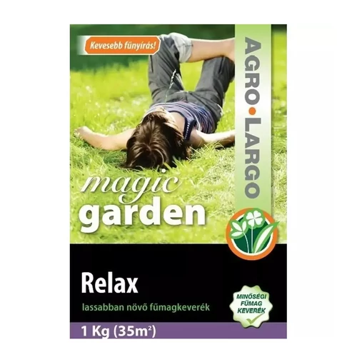 Agro-Largo Relax lassú növekedésű fűmag keverék 1kg
