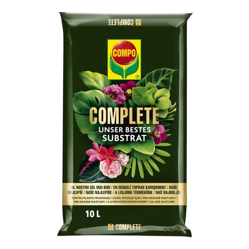 Compo Complete univerzális általános virágföld 10L