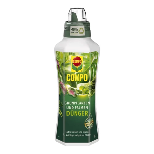 Compo Pálma és Zöldnövény Tápoldat Extra Vassal 1L