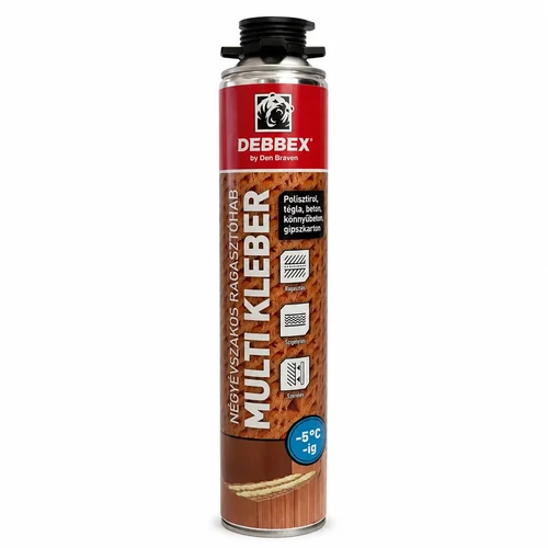 DEBBEX Multi Kleber pisztolyos ragasztó purhab 750ml