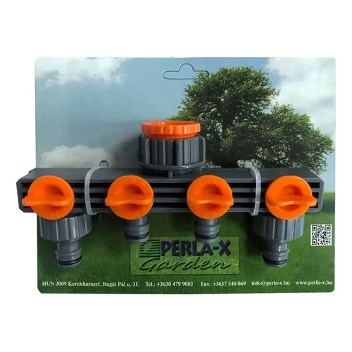 Garden belső menetes állítható csapcsatlakozó 4 utas