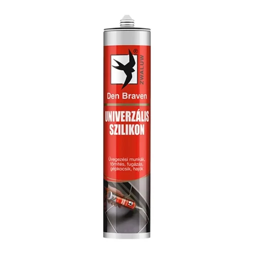 Den Braven univerzális szilikon szürke 280ml