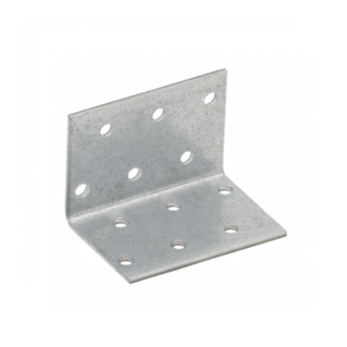 Sarokösszekötő Lemez Horganyzott Perforált 40 X 40 X 60