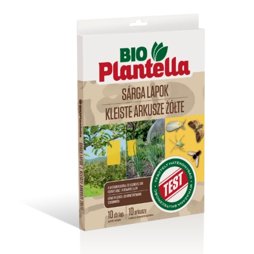 Bioplantella Sárga Rovarfogó Lap Nagy (10db)