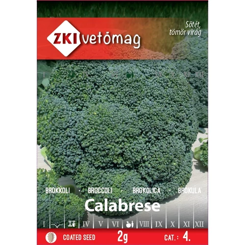 ZKI Brokkoli (Calabrese) Vetőmag 2G