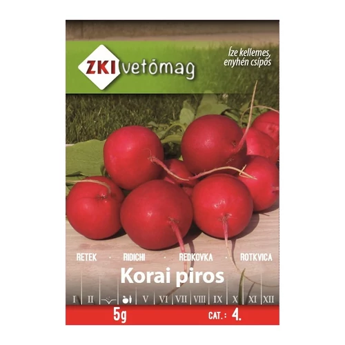 ZKI Retek (Korai Piros) Vetőmag 5G