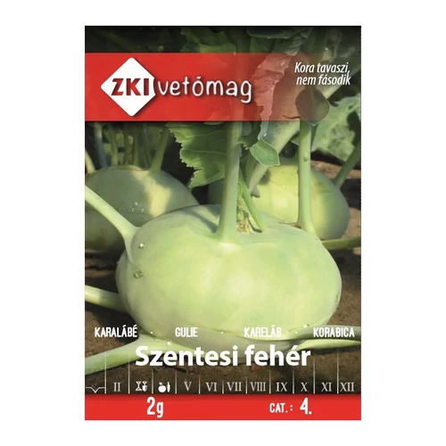 ZKI Karalábé (Szentesi Fehér) Vetőmag 2G