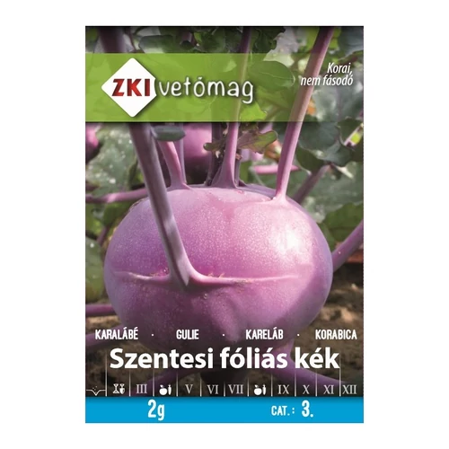 ZKI Karalábé (Szentesi Fóliás Kék) Vetőmag 2G