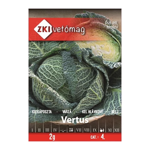 ZKI Kelkáposzta (Vertus) Vetőmag 2G