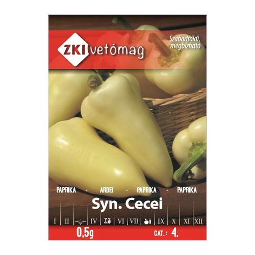 ZKI Paprika (Syn. Cecei) Vetőmag 0,6G