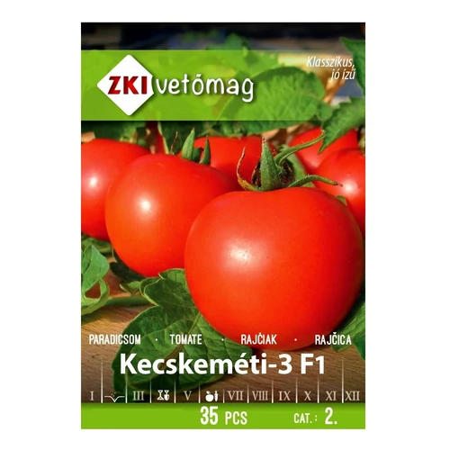 ZKI Paradicsom (Kecskeméti 3 F1) Vetőmag 35Szem