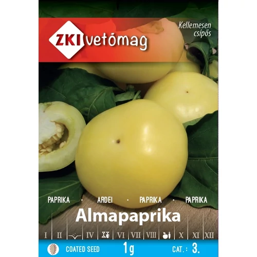 ZKI Paprika (Almapaprika) Vetőmag 1G