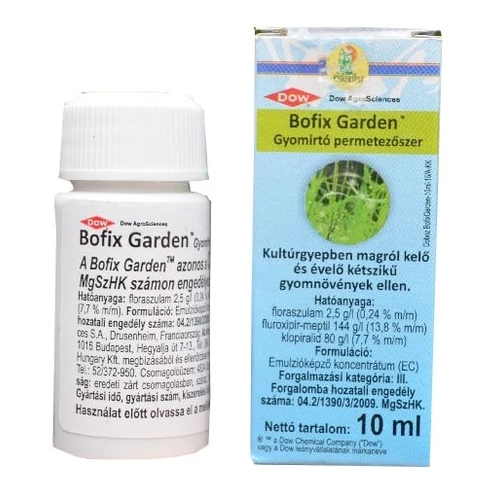 Bofix Garden (Colombus) Gyomirtó Szer Gyepre 10ml (50M2) Bofix Garden (Colombus) Gyomirtó Szer Gyepre 10ml (50M2)