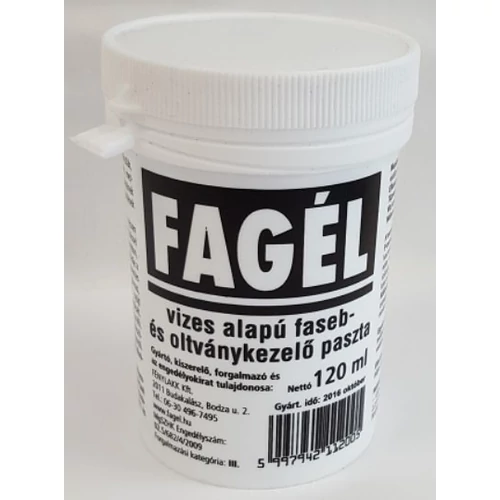 Fagél Vizes Fasebkezelő És Oltóviasz 120ml