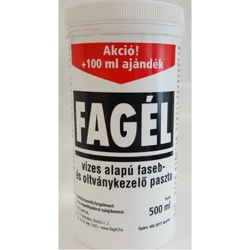 Fagél Vizes Fasebkezelő És Oltóviasz 600ml