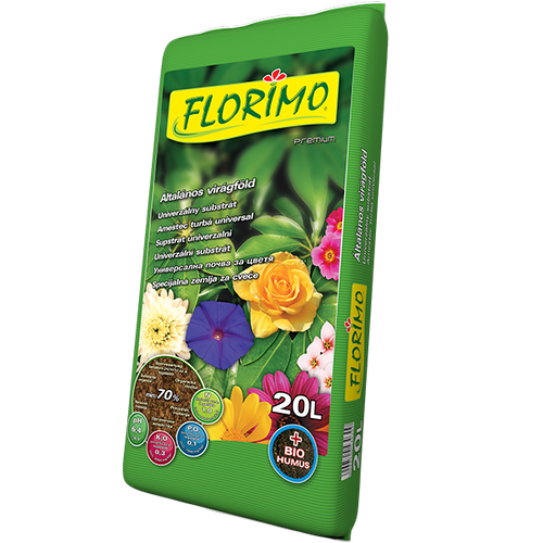 FLORIMO Általános virágföld (PH6,4) 20L