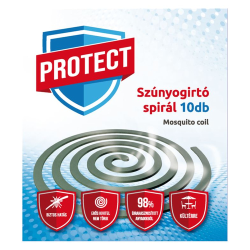 Protect szúnyogriasztó spirál (10db)