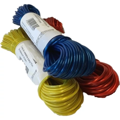 Ruhaszárító Kötél Acélbetéttel (Különböző Színű) 30M