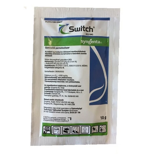 Switch 62,5 Wg Gombaölő Permetezőszer 10G