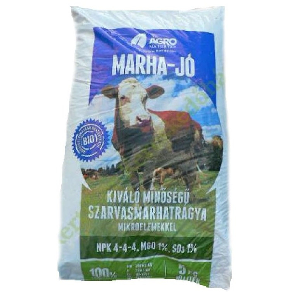 MARHA-JÓ pelletált marhatrágya 5kg