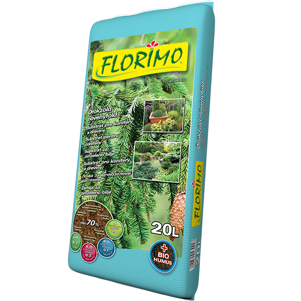 FLORIMO Örökzöld virágföld (PH6,2) 50L