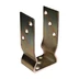Oszloptalp &quot;U&quot; Sárga Horganyzott Rogyasztott 120 X 60 X 120/5 mm