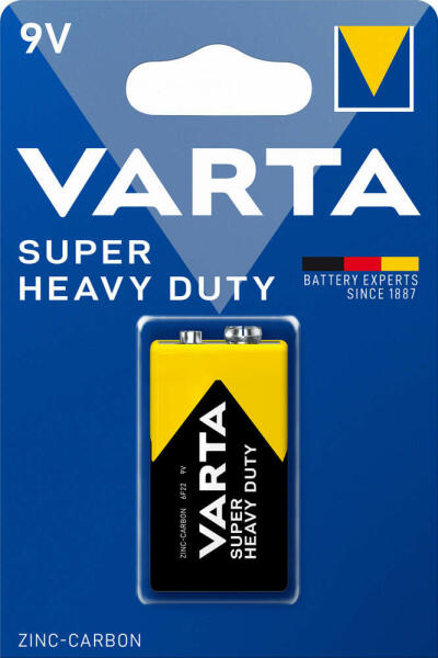 VARTA Super Heavy Duty 9V elem