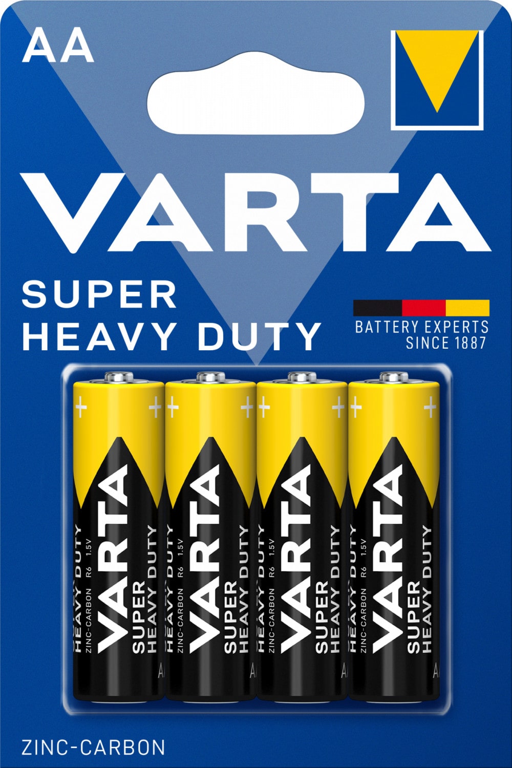 VARTA Super Heavy Duty AA ceruza elem (4db)
