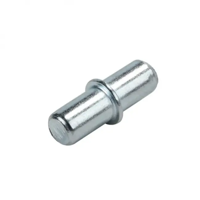 Polctartó Dugós Fém D=5mm Nikkelezett (10db)