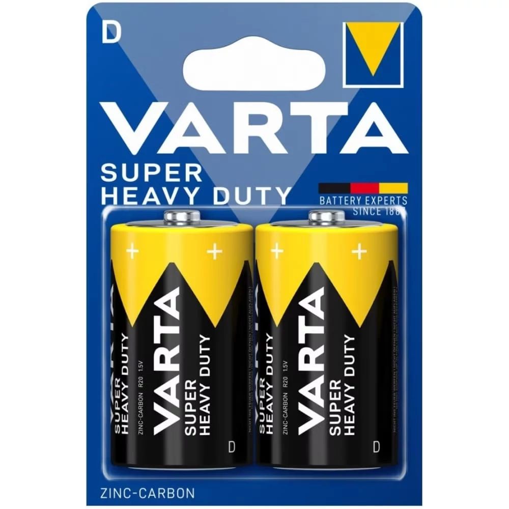 Varta Super Heavy Duty D2 Góliát Elem (2db)