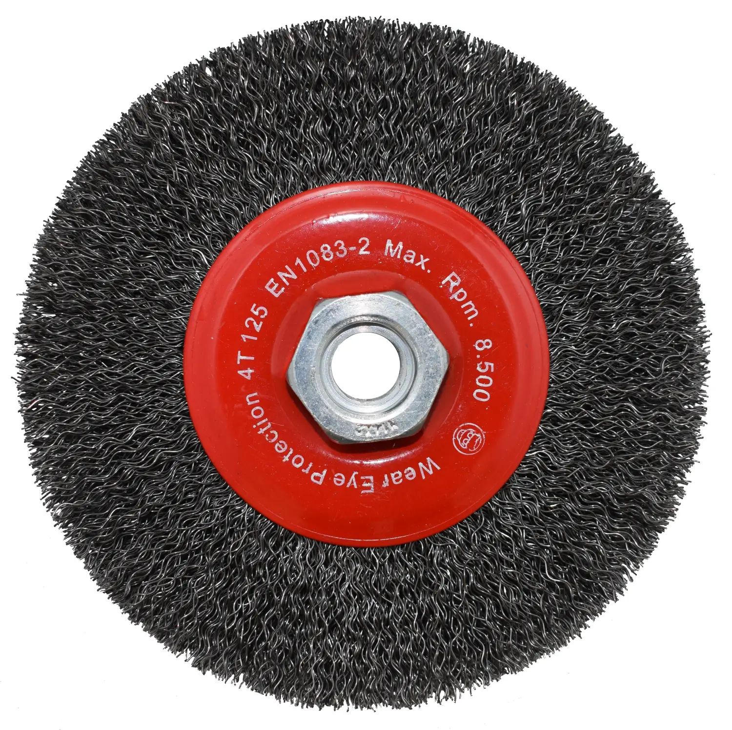 Abraboro RECORD körkefe hullámos acél dróttal M14 125mm