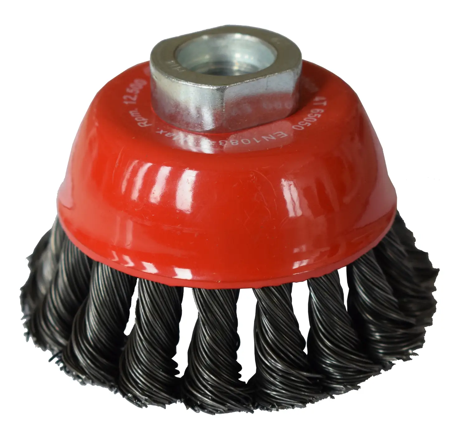 Abraboro ULTRA fazékkefe sodrott acél dróttal M14 65mm