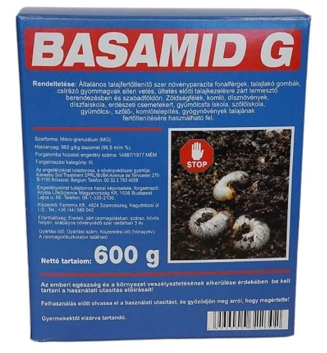 Basamid G talajfertőtlenítő szer 600g