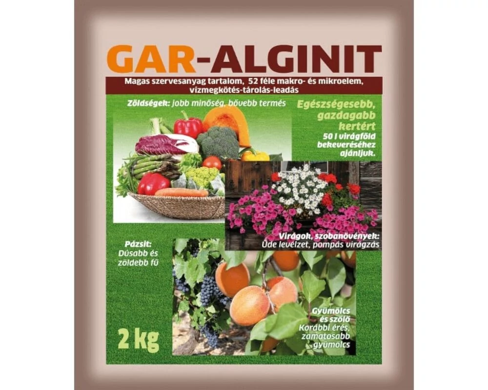 GAR-ALGINIT természetes talajjavító 2kg