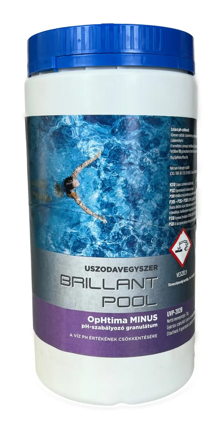 Brilliant Pool OpHtima Minus pH szabályozó granulátum 2kg