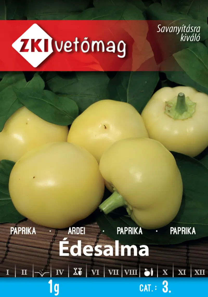 ZKI Paprika (Édesalma) vetőmag 1g