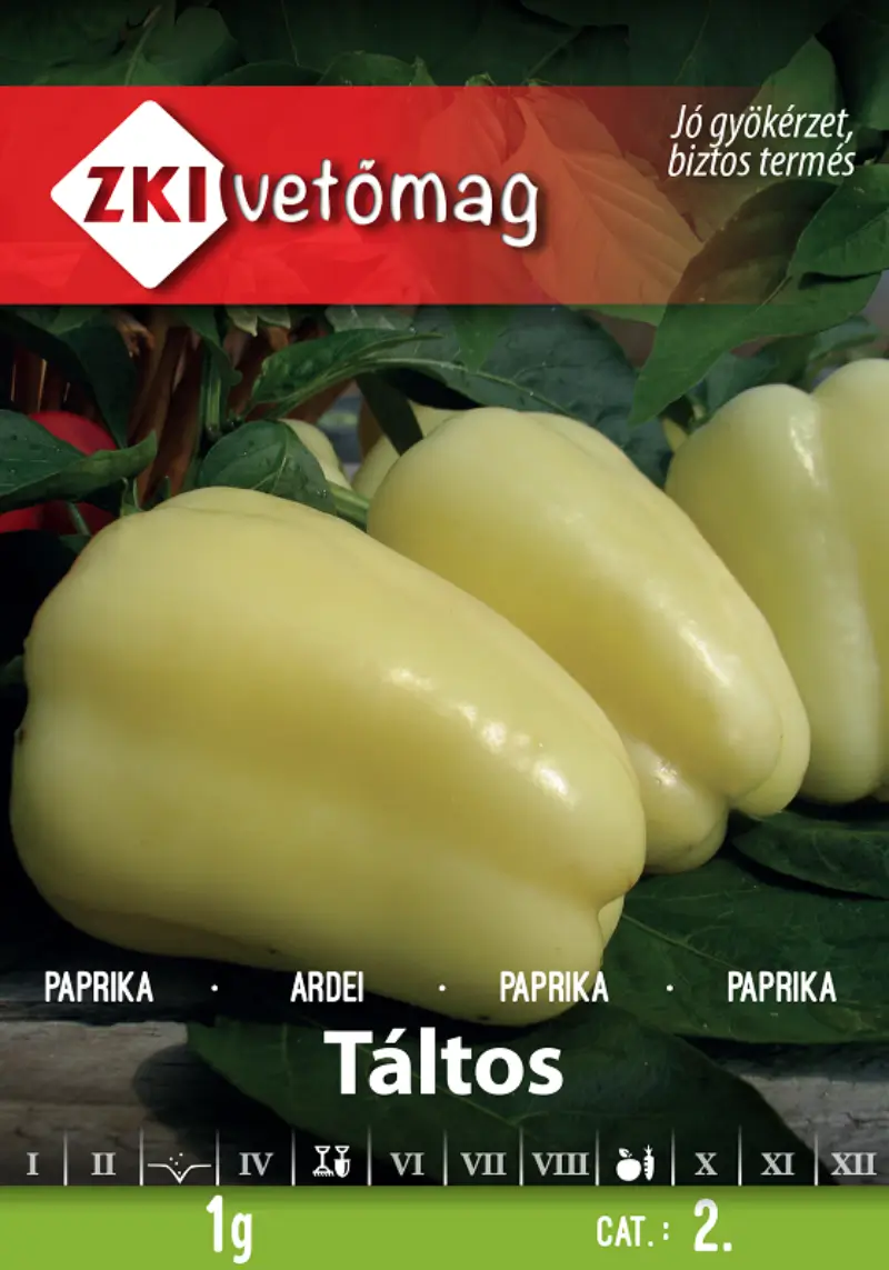 ZKI Paprika (Táltos) vetőmag 1g