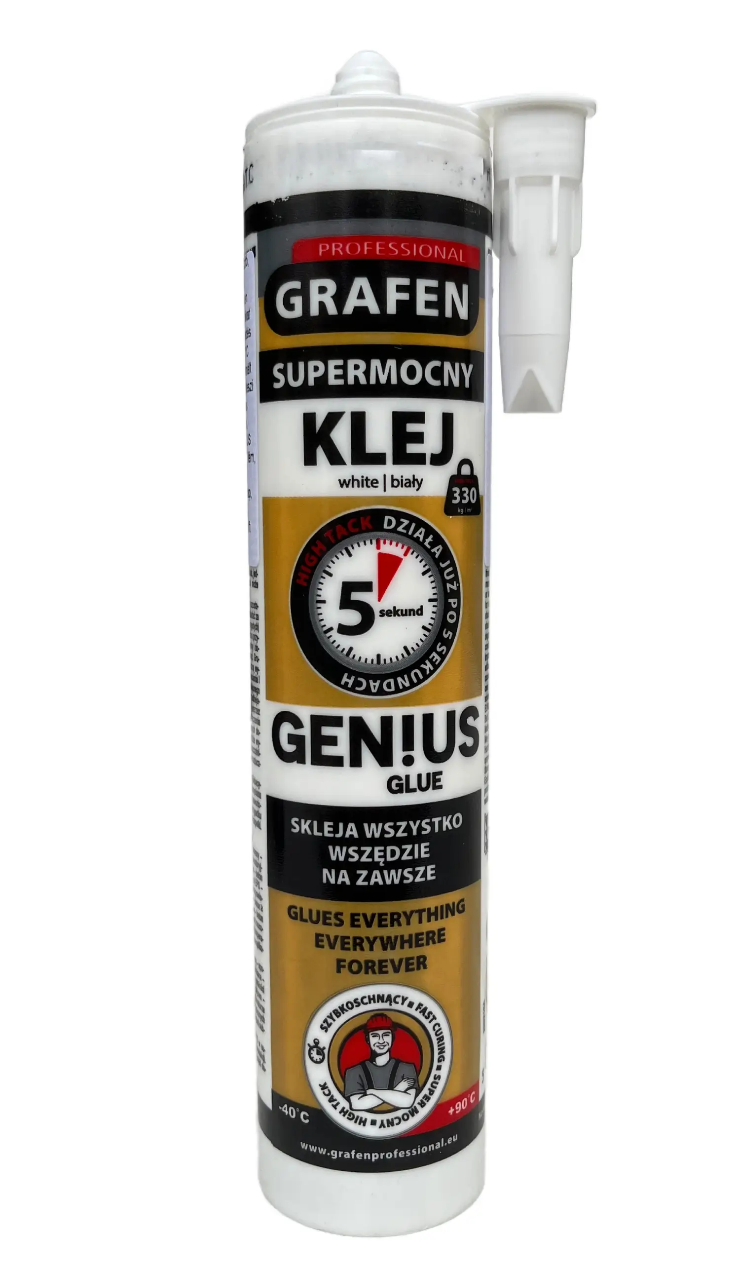 GRAFEN Genius 5 perces gyors ragasztó 290ml