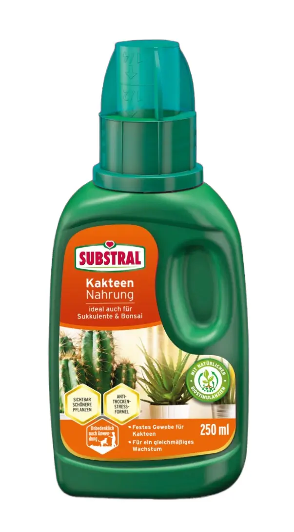 Substral Tápoldat kaktuszfélék és pozsgások számára 250 ml