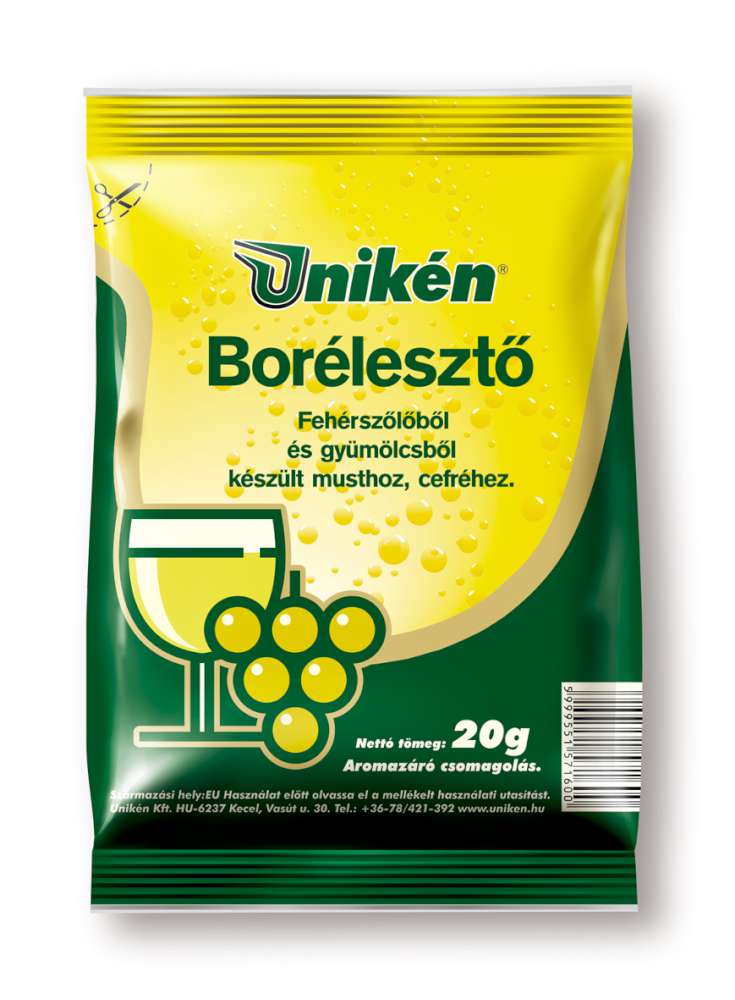 Unikén borélesztő fehérszőlő és gyümölcs 20g