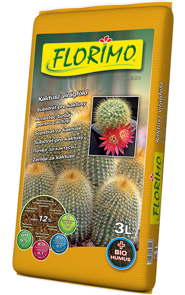 FLORMO kaktuszföld (PH5,6) 3L